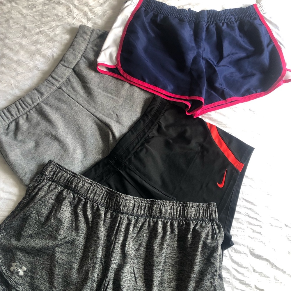 Nike, Under Armor, Danskin, and Secret Treasures Athletic Shorts